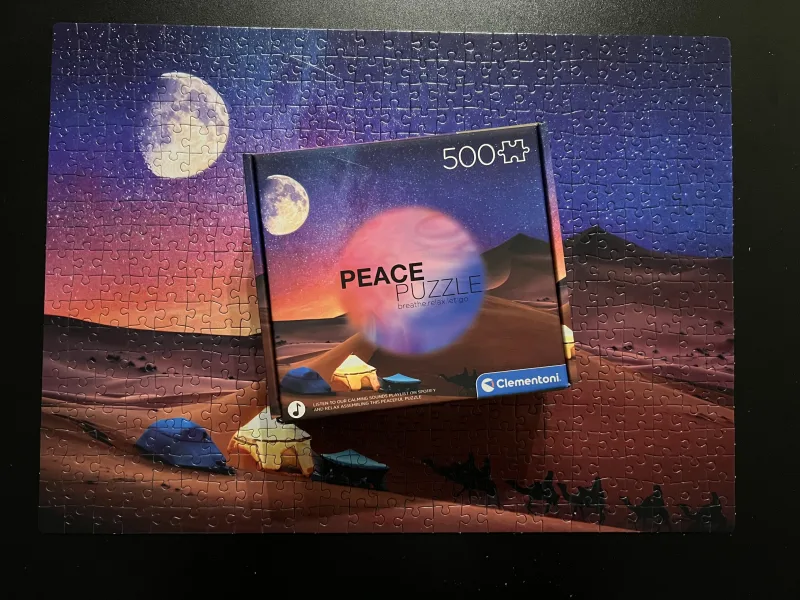 Clementoni 500 “Peace puzzle: Starry Night Dream“