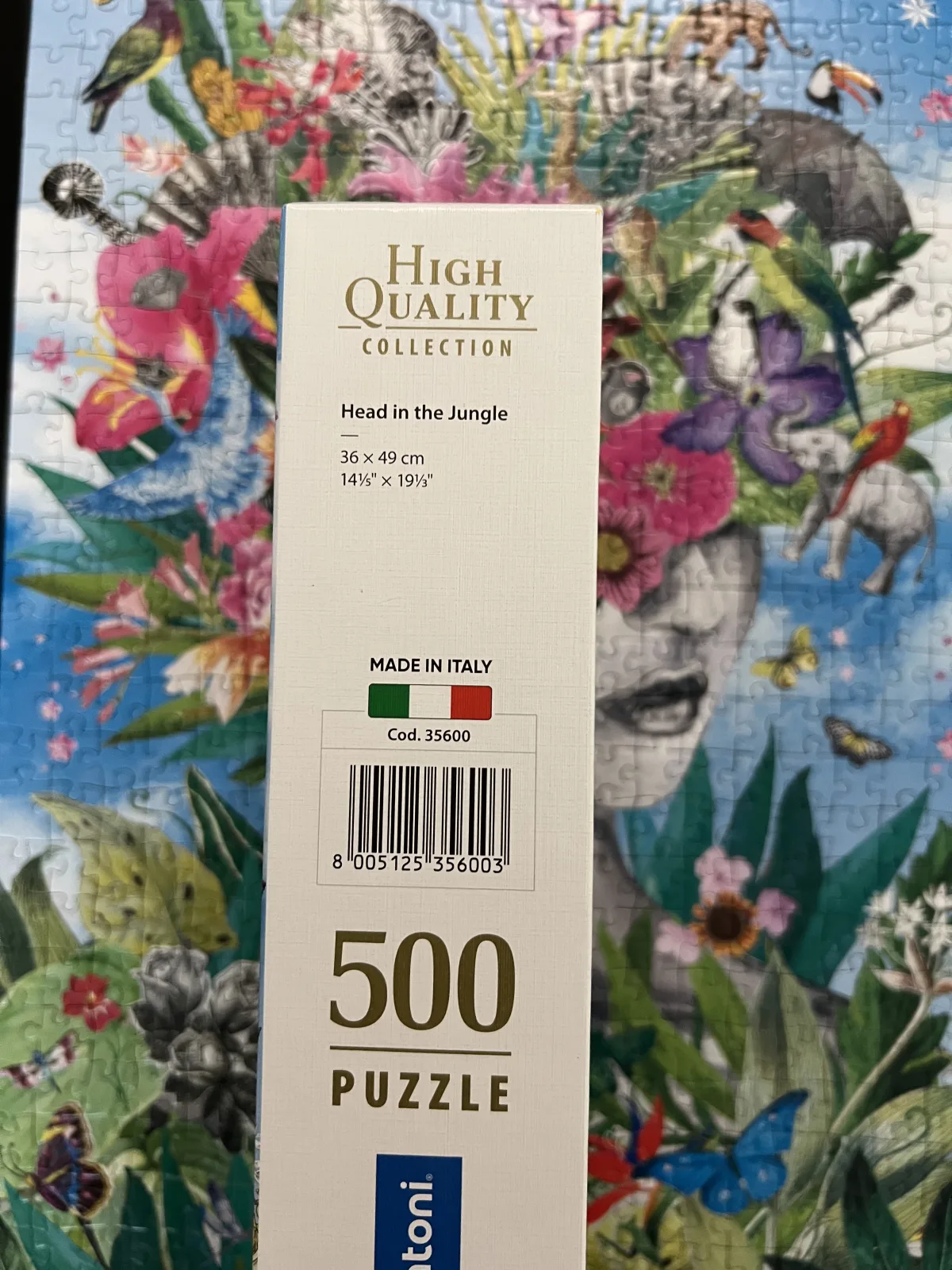 Clementoni 500 “Head in the Jungle” — 3